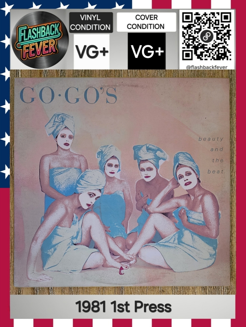 GO-GO's•Beauty and the Beat•July 08, 1981 US (#SP 70021) Terre Haute, 1st Press